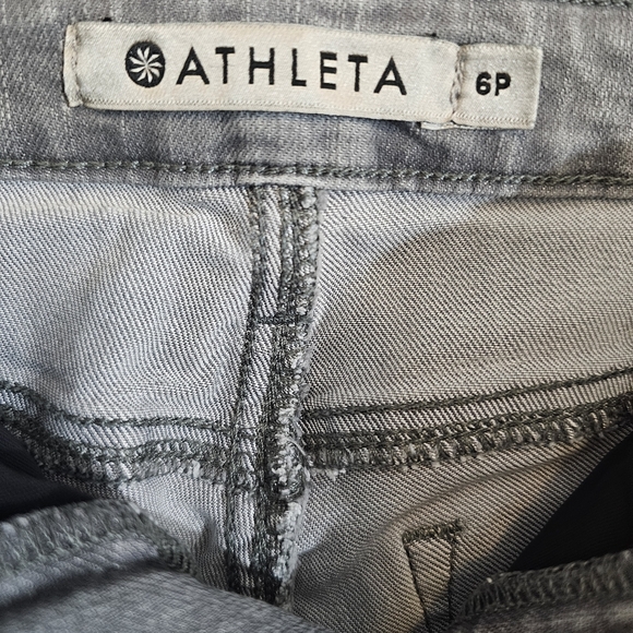 Athleta Sculptek Jeans 6P Gray - Picture 2 of 6